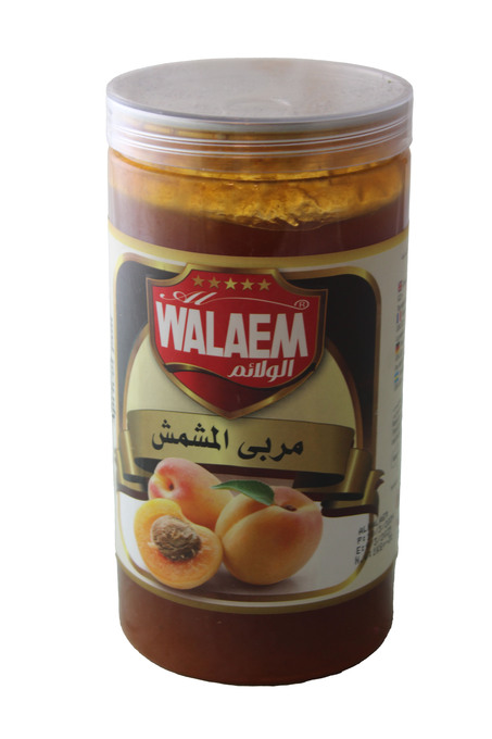 مربى مشمش الولائم عبوة بلاستيك 1 كغ